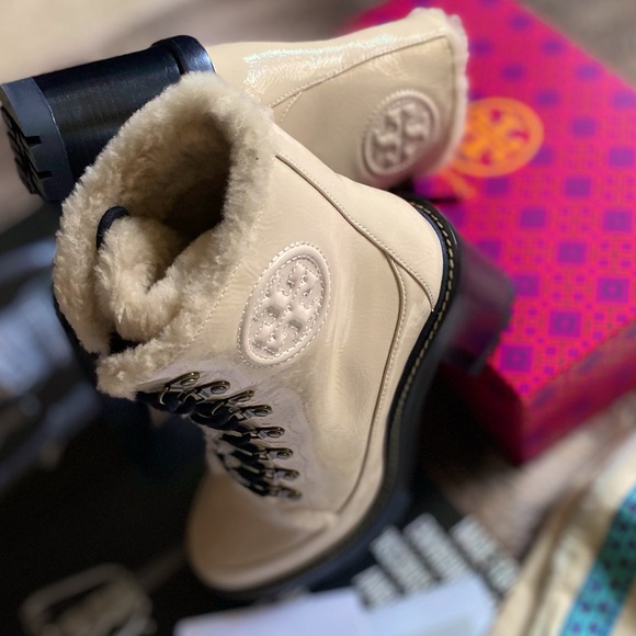 Tory Burch Miller Lug Sole Platform Boot - Picture 10 of 13